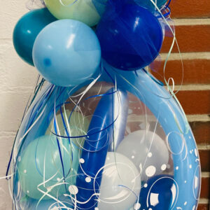 Ballon Geschenkidee Blau